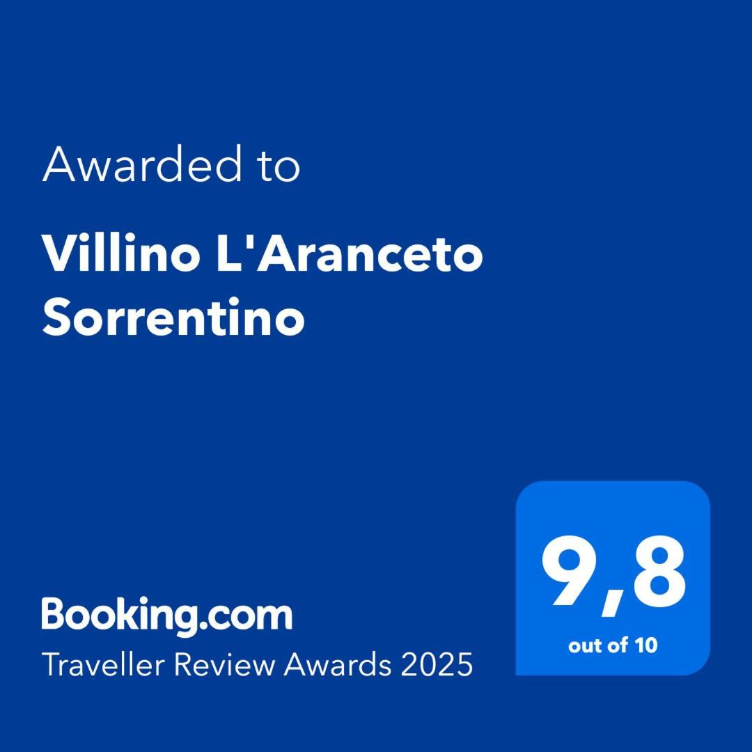 Villino L'Aranceto Sorrentino Bed & Breakfast Meta Bagian luar foto