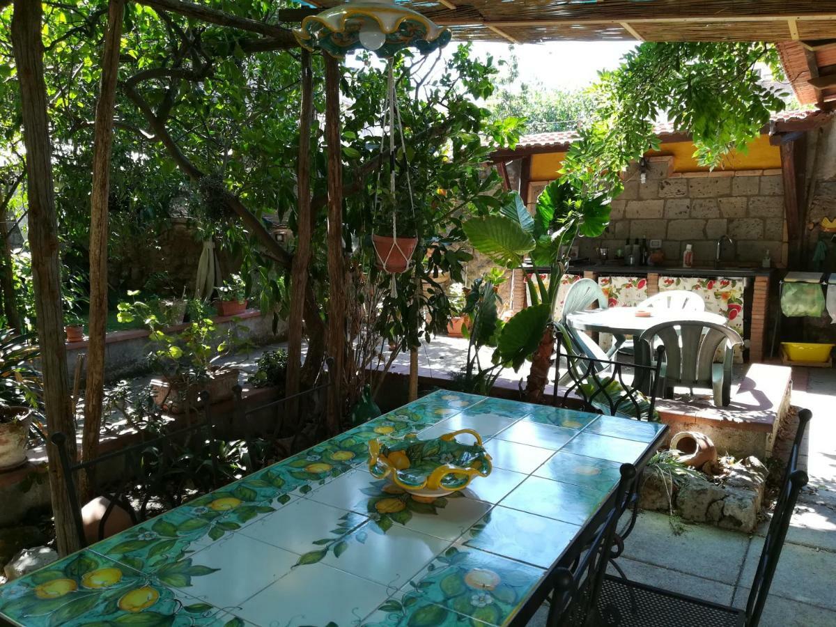 Villino L'Aranceto Sorrentino Bed & Breakfast Meta Bagian luar foto